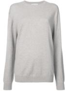 Alexandra Golovanoff Round Neck Sweatshirt - Grey