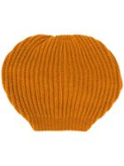 Gentry Portofino Ribbed Knit Beanie - Brown