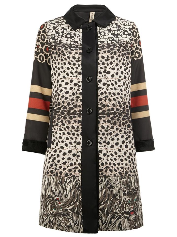 Herno Herno X Pierre-louis Mascia Printed Coat - Multicolour