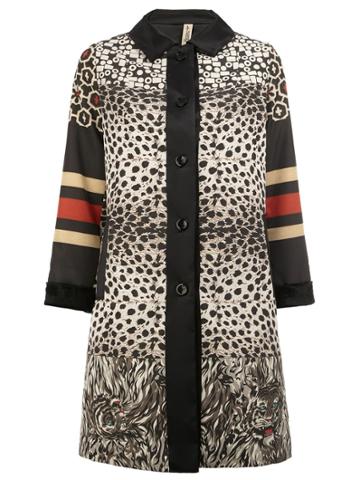 Herno Herno X Pierre-louis Mascia Printed Coat - Multicolour