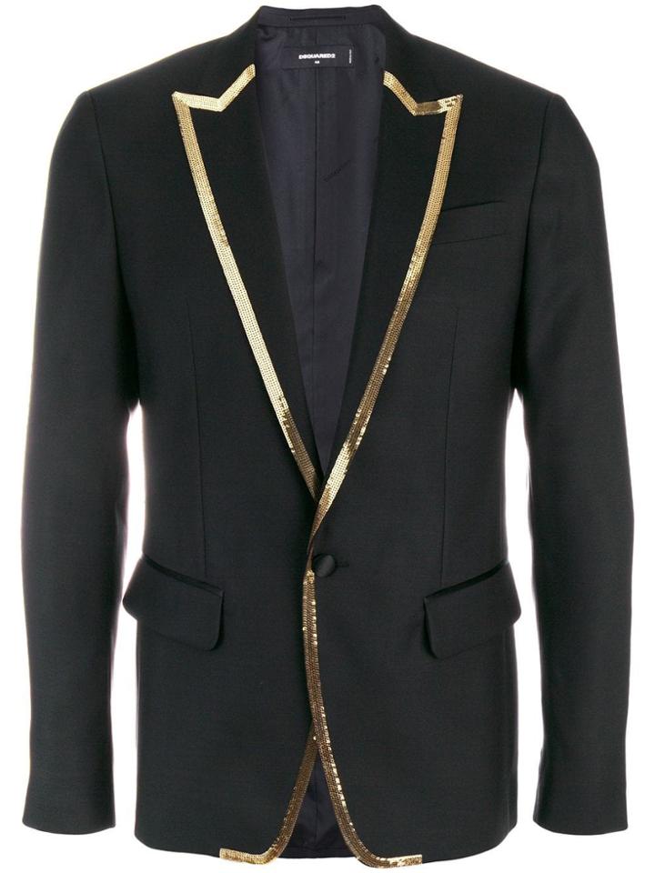 Dsquared2 London Smoking Jacket - Black