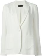 Joseph 'deauville' Blazer, Women's, Size: 40, White, Silk