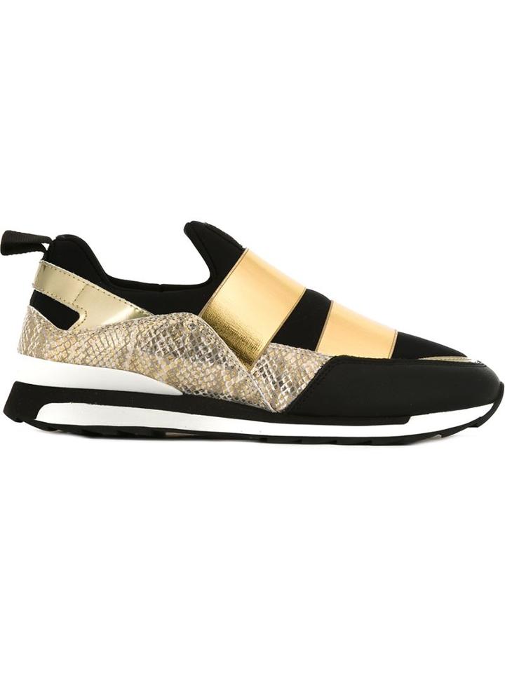Hogan Rebel Double Strap Slip-on Sneakers