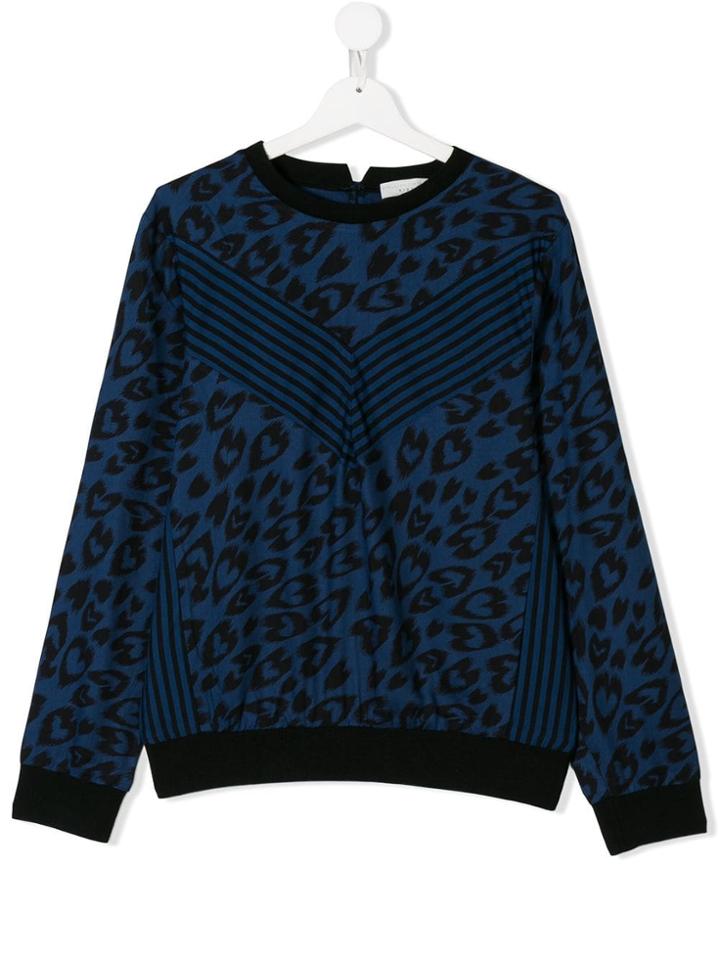 Stella Mccartney Kids Teen Printed Sweatshirt - Blue
