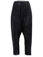 Avant Toi Dropped Crotch Trousers, Women's, Size: Xs, Grey, Linen/flax