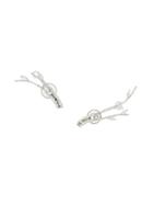 Yeprem 18kt Gold Tree Branch Diamond Earrings - Metallic