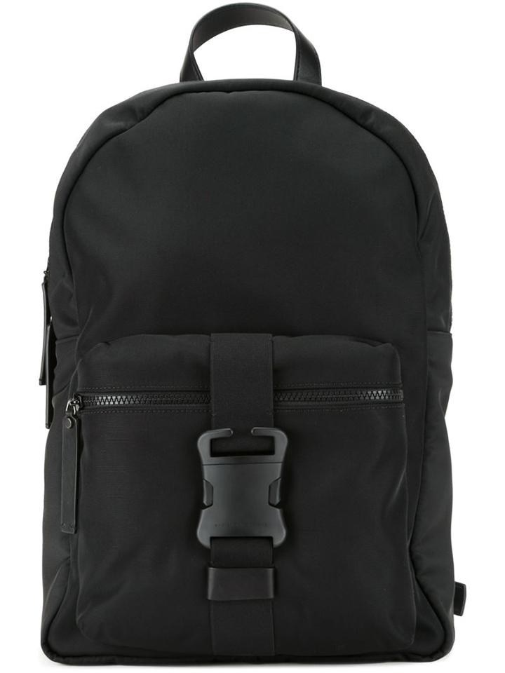 Christopher Kane Safety Buckle Backpack, Black, Nylon
