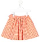 Marni Kids Checked Skirt, Girl's, Size: 10 Yrs, Yellow/orange