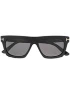 Tom Ford Eyewear Square Tinted Sunglasses - Black