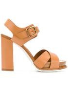Tod's Crossover Sandals - Brown