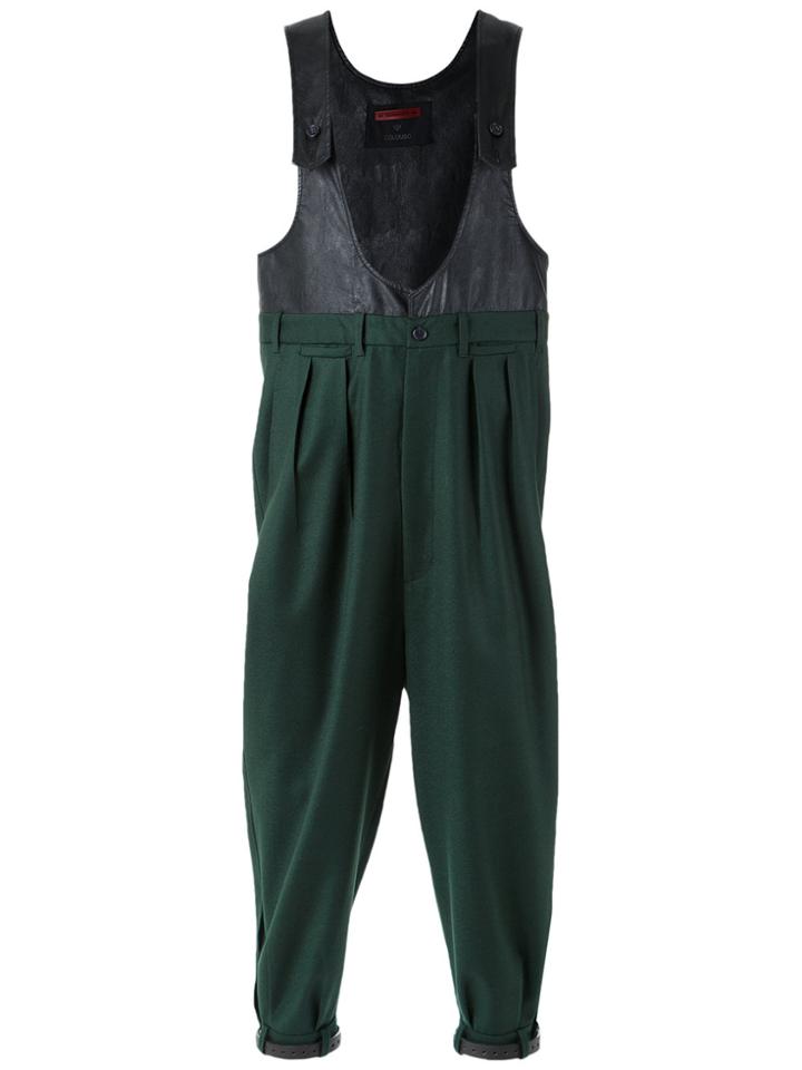 À La Garçonne Layered Jumpsuit - Green