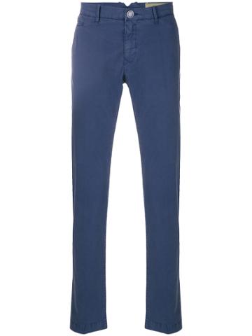 Jacob Cohen Academy Classic Straight-fit Trousers - Blue