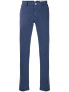 Jacob Cohen Academy Classic Straight-fit Trousers - Blue