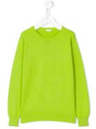 Il Gufo - Crew Neck Jumper - Kids - Cotton - 4 Yrs, Green