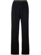 Just Cavalli Side Stripe Trousers, Women's, Size: 44, Black, Viscose/polyester