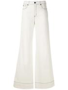 Tufi Duek Calça Sarja Pantalona - White