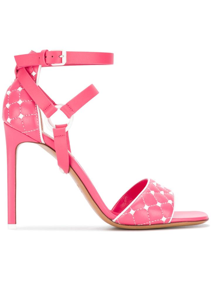 Valentino Valentino Garavani Free Rocktud Sandals - Pink & Purple