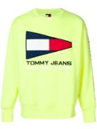 Tommy Jeans Logo Sweatshirt - Yellow & Orange