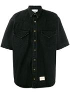 Nanushka Oversized Denim Shirt - Black