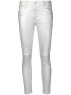 Rta Metallized Skinny Jeans - Silver
