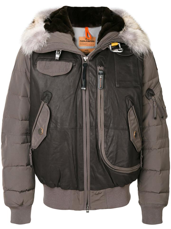 Parajumpers Multi-pocket Padded Jacket - Grey