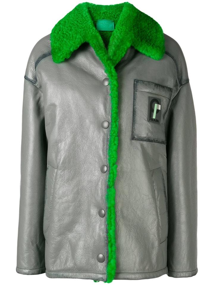 Prada Worker Coat - Grey