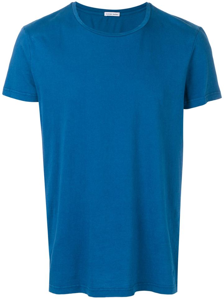 Tomas Maier Short Sleeve T-shirt - Blue