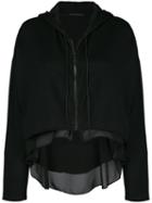 Kiki De Montparnasse Athleisure Zip-up Hoodie - Black