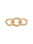 Christian Dior Pre-owned 1970s Interlocked Links Brooch - Gold