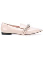 Christopher Kane Chain Loafer - Pink & Purple