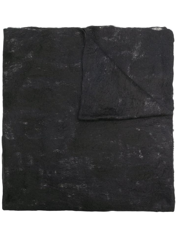 Faliero Sarti Double Faced Scarf - Black