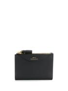 Anya Hindmarch Small Double Zipped Wallet - Black