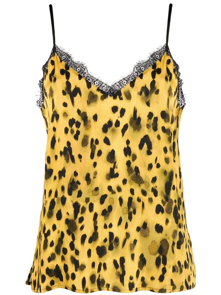 Anine Bing Golden Leo Camisole - Yellow
