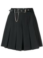 Liu Jo Mini Pleated Skirt - Black