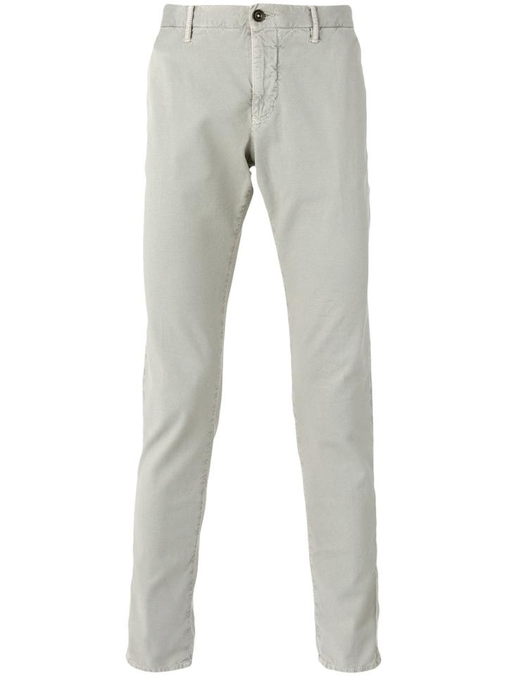 Incotex - Slim-fit Chinos - Men - Cotton/spandex/elastane - 32, Grey, Cotton/spandex/elastane
