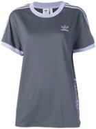 Adidas Contrast Stripe T-shirt - Grey