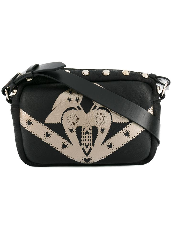 Red Valentino Limited Edition Shoulder Bag - Black