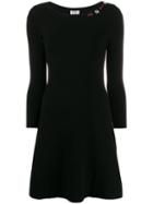 Liu Jo Short Flared Dress - Black