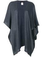 Fabiana Filippi Short Sleeve Cape - Grey