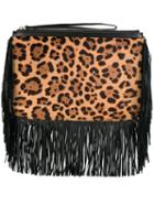Pierre Hardy Leopard Print Clutch