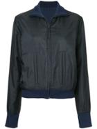 Yohji Yamamoto Vintage Yohji Love You Bomber Jacket - Blue