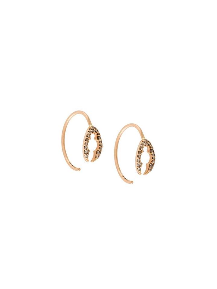 Alexia Jordan 'lobster Claw' Earring, Women's, Metallic