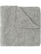 Faliero Sarti 'new Petra' Scarf, Adult Unisex, Grey, Silk/cashmere