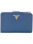 Prada Logo Pocket Organizer - Blue