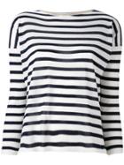 Giada Benincasa Striped Jumper - White