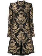 Alice+olivia Xia Structured Coat, Women's, Size: Medium, Black, Spandex/elastane/viscose