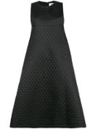 Comme Des Garçons Noir Kei Ninomiya Quilted A-line Dress - Black