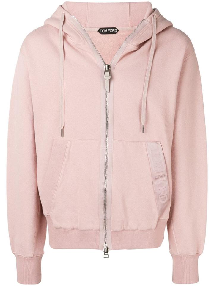 Tom Ford Zip-up Hoodie - Pink