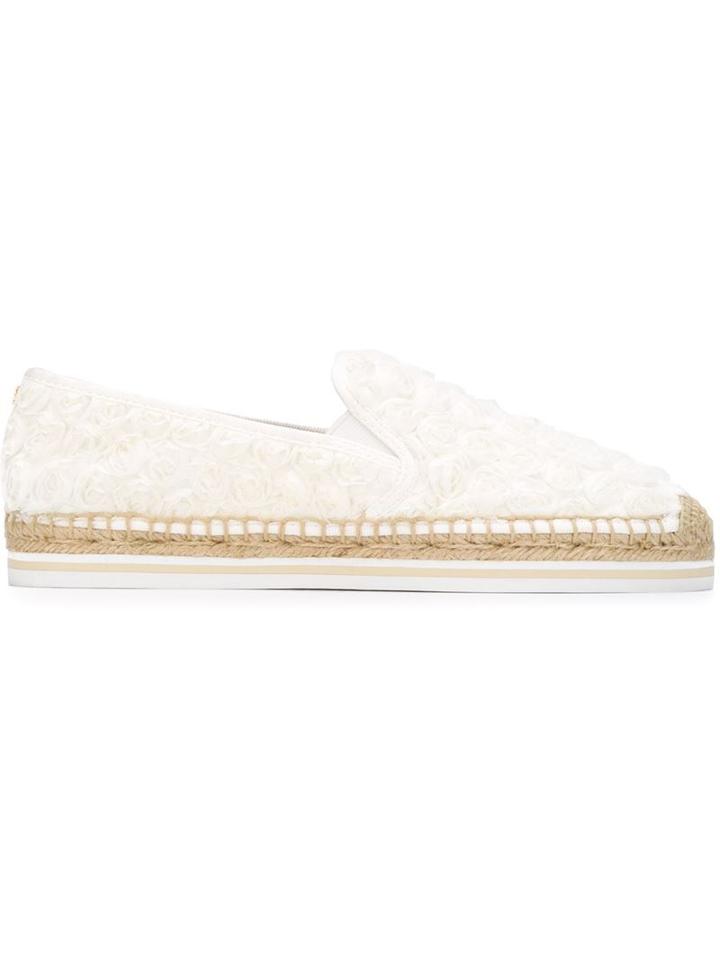 Tory Burch Rose Detail Espadrilles