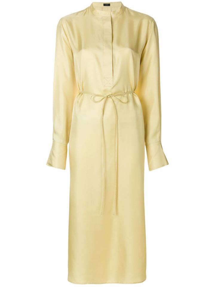 Joseph Belted Shirt Dress - Neutrals